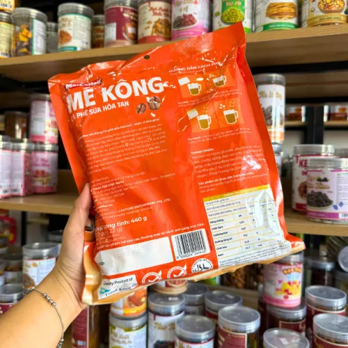Maccoffee Mê Kông Cà Phê Sữa Hòa Tan Đậm Vị 20 Gói
