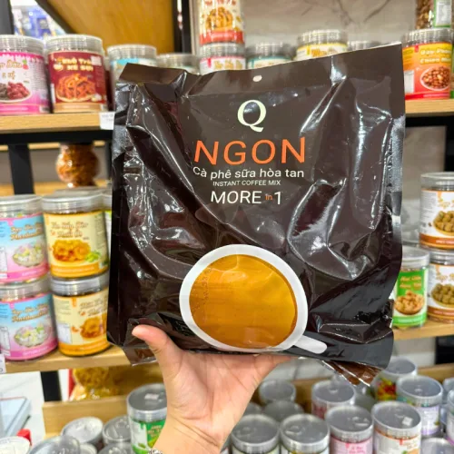 Chỗ sỉ cà Phê Sữa Hòa Tan Instant Coffee Mix More In 1 - Cà Phê Sữa Trần Quang 1,20kg (60 Gói x 20g)