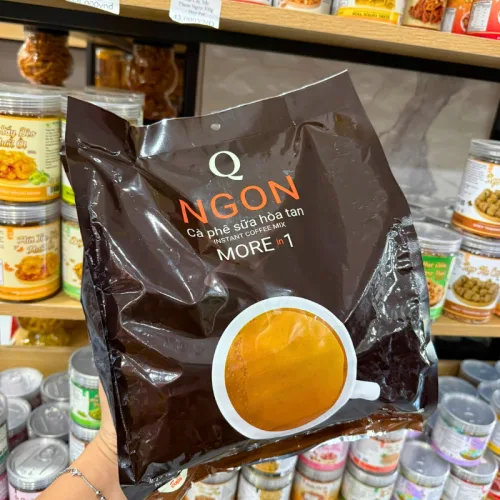 Chỗ sỉ cà Phê Sữa Hòa Tan Instant Coffee Mix More In 1 - Cà Phê Sữa Trần Quang 1,20kg (60 Gói x 20g)