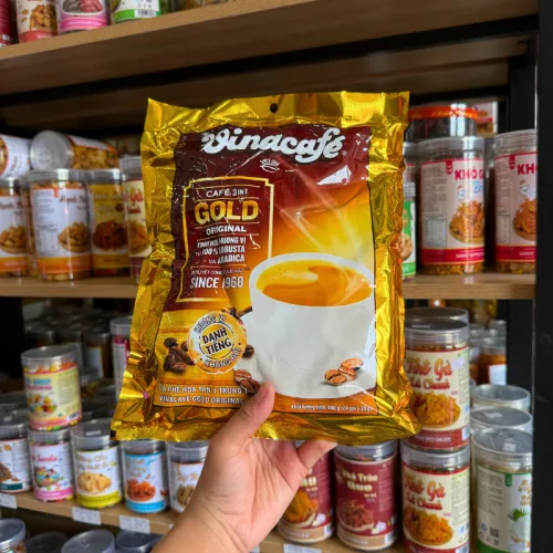Shop sỉ cà Phê Sữa Hòa Tan VINACAFE GOLD ORIGINAL 480g (24 gói x 20g)