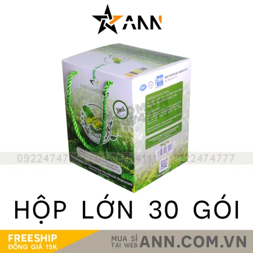 Chỗ sỉ cà Phê Xanh Thiên Nhiên Việt Hộp Lớn 30 Gói