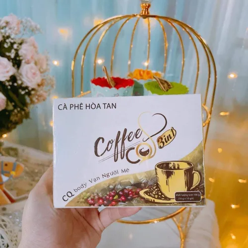 Cà phê hòa tan CQ Slim 3in1 Chanel Châu
