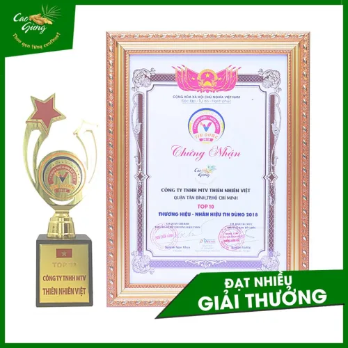 Cao Gừng Thiên Nhiên Việt 250g Phiên Bản 2025