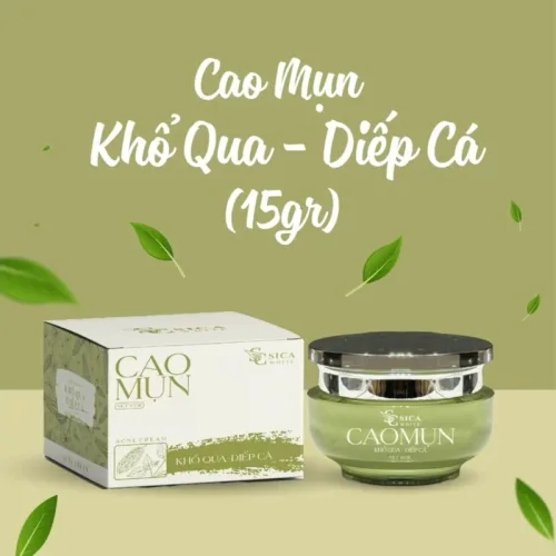Kem Cao Mụn Sica White Khổ Qua Diếp Cá 15g