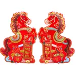 Nguồn hàng sỉ cặp 2 Tranh Dán Cửa Ngựa - Tranh Dán Trang Trí Tết 50cm
