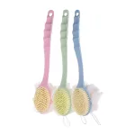 Chỗ sỉ cây Chà Lưng - Cọ Tắm Kì Lưng - Bàn Chải Chà Lưng 2 Đầu Có Bông Tắm 35cm
