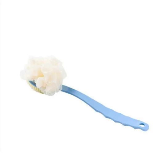 Chỗ sỉ cây Chà Lưng - Cọ Tắm Kì Lưng - Bàn Chải Chà Lưng 2 Đầu Có Bông Tắm 35cm