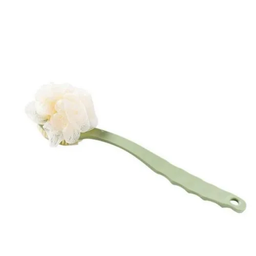 Chỗ sỉ cây Chà Lưng - Cọ Tắm Kì Lưng - Bàn Chải Chà Lưng 2 Đầu Có Bông Tắm 35cm