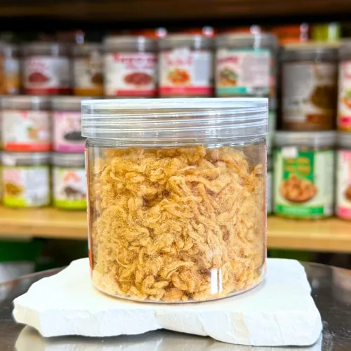 Shop sỉ chà Bông Xù Mini 150g Hũ Pet Thơm Ngon