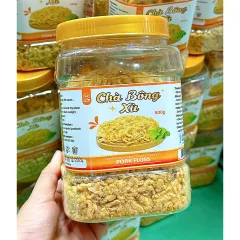 Chà bông xù thơm ngon đóng hộp, khối lượng 500g