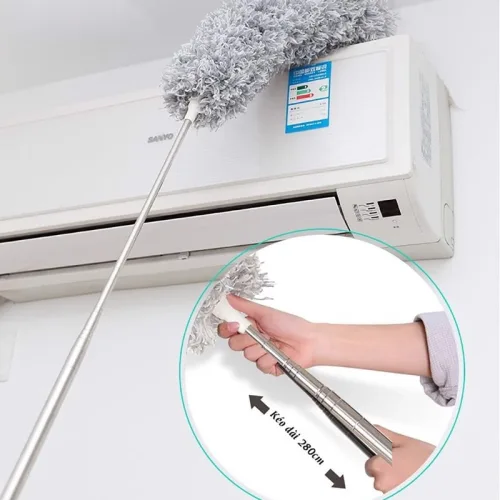 Shop sỉ chổi Quét Trần Nhà Quét Mạng Nhện Gấp Gọn 80cm