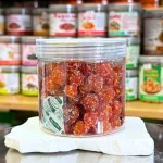 Chùm ruột sấy chanh muối mini, hộp PET 250 g