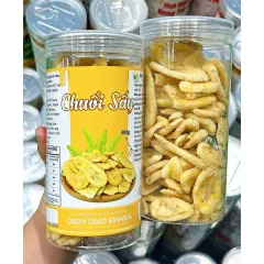 Chuyên sỉ chuối Sấy Giòn Thơm Ngon 300g Hộp