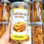 Hộp Chuối Sấy Mè Gừng Thơm Ngon 250g