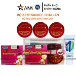 Nguồn hàng sỉ bộ Kem Yanhee Thái Lan Đỏ 5 Món Chính Hãng - Hỗ Trợ Da Thâm Nám Sạm