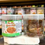 Cóc sấy chanh muối mini đóng hộp PET, khối lượng 200g