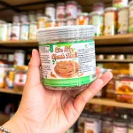 Cóc sấy chanh muối mini đóng hộp PET, khối lượng 200g