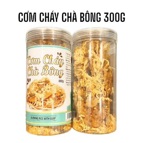 Hộp Cơm Cháy Chà Bông 300g Thơm Ngon