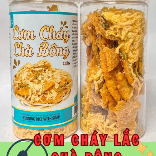 Hộp Cơm Cháy Chà Bông 300g Thơm Ngon