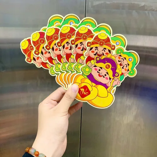 Bộ 10 Bao Lì Xì Chibi Tết Bính Ngọ 2026