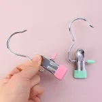Chỗ sỉ combo 10 Móc Kẹp Quần Áo Bằng Inox - Móc Kẹp Phơi Tất Vớ Đồ Lót Bọc Nhựa Pvc Cao Cấp Nhỏ Gọn