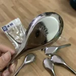 Bộ 10 thìa Hoa Sen inox 304, kích thước 15.3x4.7cm