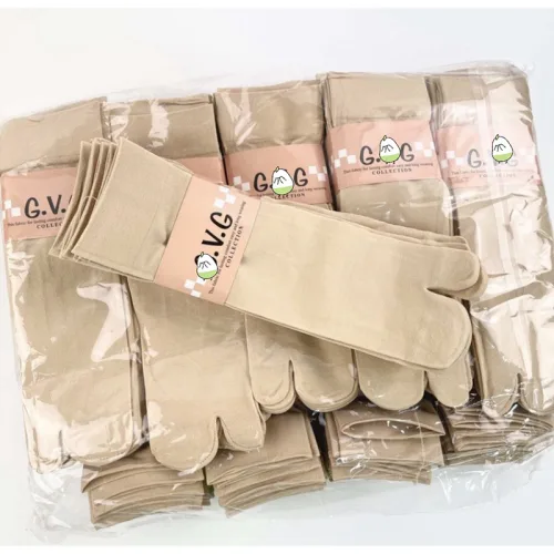 Chỗ sỉ combo 10 Đôi Tất Da Gvg  Xỏ Ngón Dày Dặn