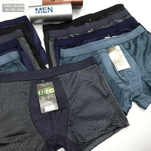 Bộ 10 chiếc quần lót nam dáng đùi thông hơi QLN025