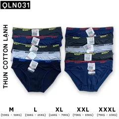 Chỗ sỉ combo 10 Quần Lót Nam Tam Giác Viền Lưng Thun Lạnh Cao Cấp