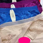 Combo 10 quần lót nữ vải su phối ren nhiều màu
