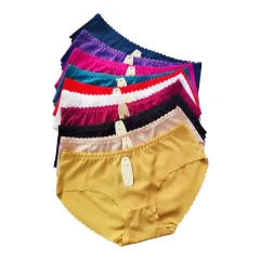 Nơi sỉ combo 10 quần lót su nữ gợn sóng lưng thun