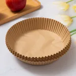 Nơi lấy sỉ combo 100 Tờ Giấy Lót Nồi Chiên Không Dầu Giấy Nến Vàng Tiện Dụng 19.5x5cm