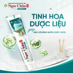 Kem Đánh Răng Dược Liệu Ngọc Châu Chuyên Gia 100g, Combo 2 Tuýp Tặng Bàn Chải