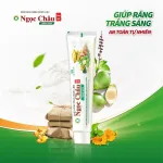 Nguồn hàng sỉ combo 2 Cây Kem Đánh Răng Ngọc Châu Trắng Răng 100g/Tuýp - Kem Đánh Răng Dược Liệu + Tặng 1 Bài Chải Đánh Răng