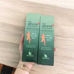 Shop sỉ combo 2 Chai Dầu Lạnh Xoa Bóp Glucosamine Hàn Quốc Tuýp 150ml