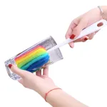 Cọ rửa ly 7 màu kích thước 25x5,5cm – combo 2 cọ