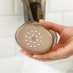 Nguồn hàng sỉ combo 2 Cốc Dán Tường Hình Gấu - Cốc Đựng Kem Đánh Răng Dao Cạo Râu Cắm Bút 10.5x8x9.5cm