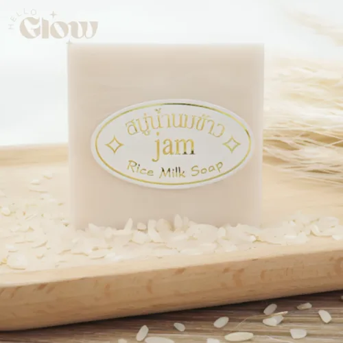 Combo 2 Cục Xà Phòng Cám Gạo Thái Lan Jam Rice Milk Soap 20g/Cục