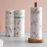 Nguồn hàng sỉ combo 2 Cuộn Khăn Giấy Lau Bếp Đa Năng Tái Sử Dụng Nhiều Lần 6x6x19.5cm