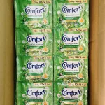 Chỗ sỉ combo 2 Dây 24 Gói Nước Xả Vải Comfort Hương Gió Xuân Thơm Mát 18ml/Gói - Màu Xanh Lá