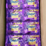 Nước Xả Vải Comfort Hương Nước Hoa Diệu Kỳ Tím, 24 Gói 18ml