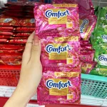 Shop sỉ combo 2 Dây 24 Gói Nước Xả Vải Comfort Hương Nước Hoa Kiêu Sa 18ml/Gói - Màu Hồng Đậm