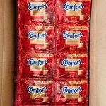 Nước xả vải Comfort hương nước hoa Quyến Rũ đỏ, 2 dây 24 gói x 18ml/gói