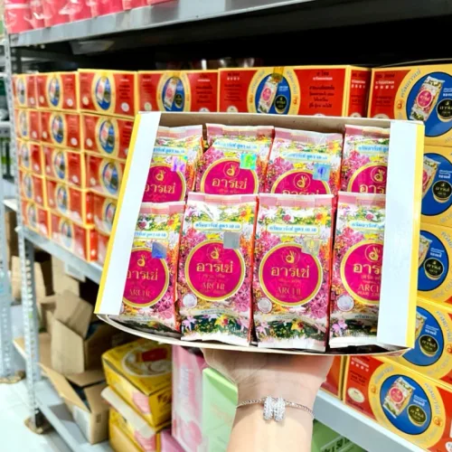 Kem face sâm Arche Pearl Cream AC Thái Lan dưỡng sáng da mặt, bộ 2 hộp 5g/hộp