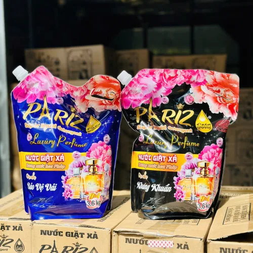 Shop sỉ combo 2 túi nước giặt paris 3,6kg( 2 túi 7,2kg)