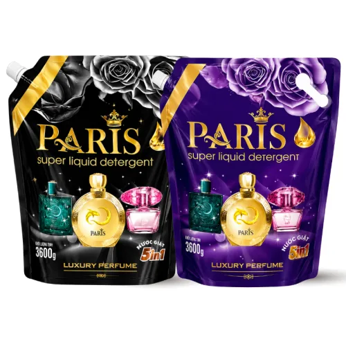 Chuyên sỉ combo 2 Túi Nước Giặt Paris Hương Nước Hoa 3,6kg (2 Túi 7,2kg) - Loại Rẻ