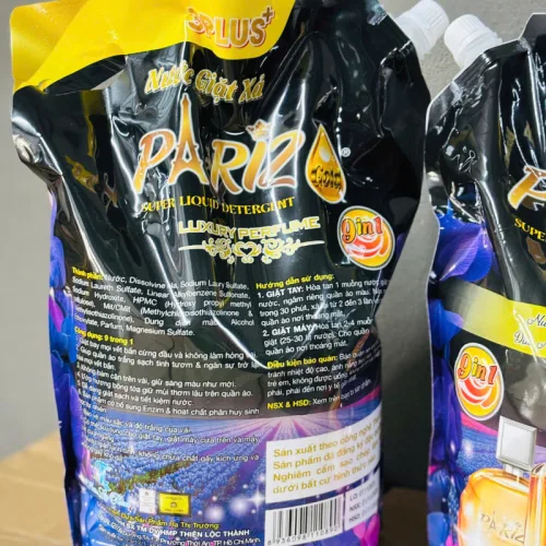 Nguồn hàng sỉ combo 2 Túi Nước Giặt Pariz 4,8L/Túi