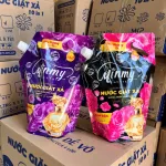 Combo 2 túi nước giặt xả Minmy, màu tím hoặc hồng, 2,2 kg/túi