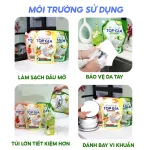 Shop sỉ combo 2 Túi Nước Rửa Chén Top Gia Dung Tích 2L/Túi