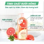 Chuyên sỉ combo 3 Chai Nước Rửa Chén Top Gia Hương Chanh Tươi - Hương Gừng- Hương Bưởi Hồng 1kg/chai